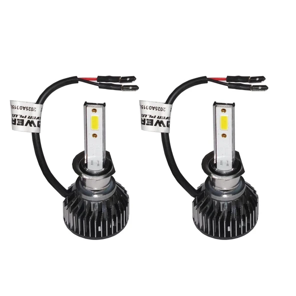BMW 5 Serisi 2010-2017 Uzun Far Ampul H1 Beyaz Led Xenon 8000 Lümen ürün görseli 1