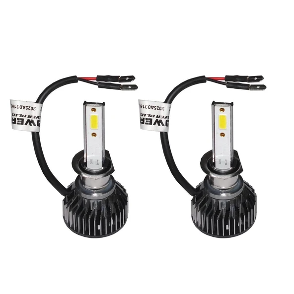 Nissan Juke 2010-2021 Uzun Far Ampul H1 Beyaz Led Xenon 8000 Lümen ürün görseli 1