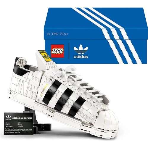 Lego icons 10282 adidas Originals Superstar ürün görseli 1