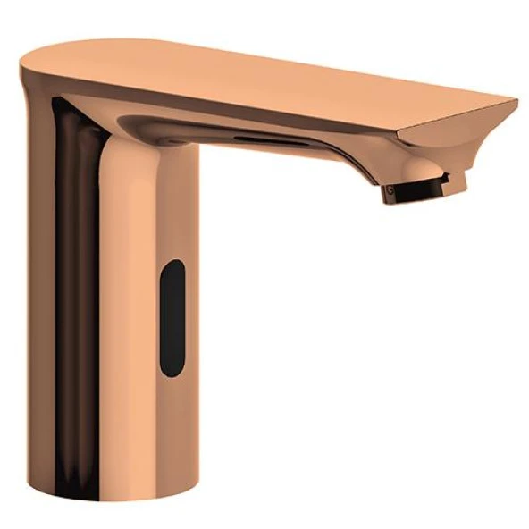 GPD Fotoselli Çift Su Girişli Lavabo Bataryası Rose Gold FLB13-R ürün görseli 1