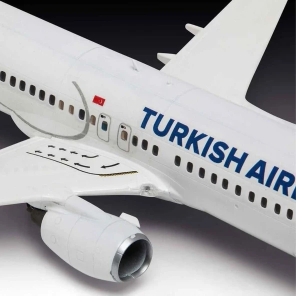Adore Oyuncak Revell Model Kit Uçak THY Boeing 737-800 VSU03772 ürün görseli 1