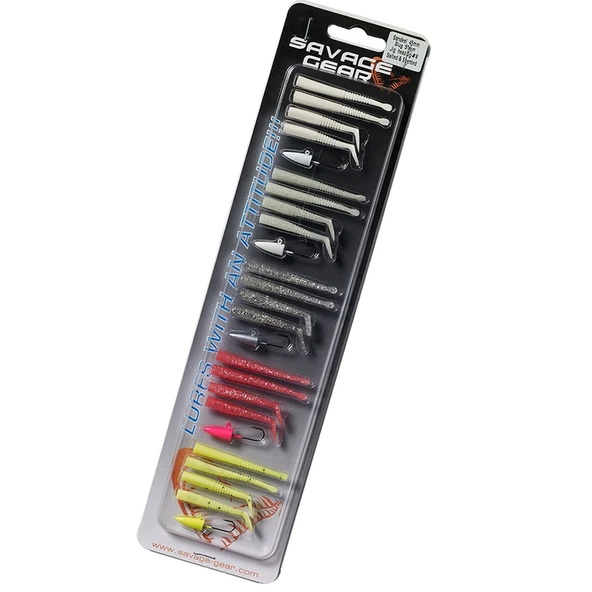 Savage gear LRF Micro Sandeel Kit 25 Adet Silikon Yem ürün görseli 1