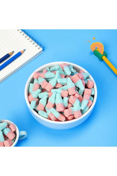 Pink Blue 1000 Gr. Yumuşak Şeker - Resim 2
