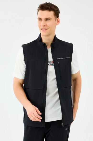 Skechers M Fitted Turtle Neck Softshell Vest S2520220 Erkek Yelek ürün görseli 1