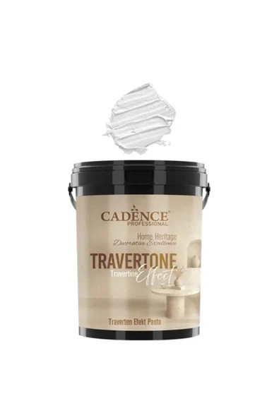 Traverten Efekt Pasta TRV-01 Beyaz 3KG ürün görseli 1
