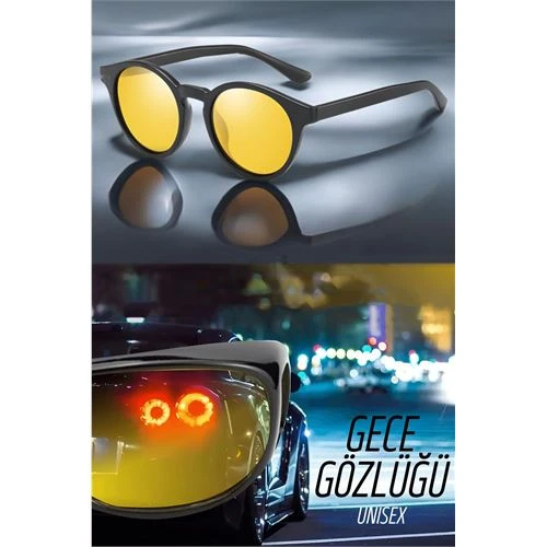 Parlama Önleyici Gece Sürüş Görüş Gözlüğü Sis Far Işık Önleyici Anti-Fog Gözlük ürün görseli 1
