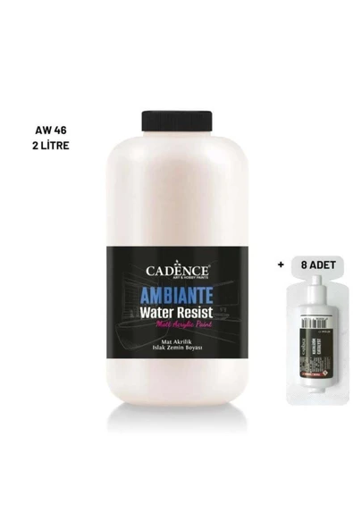 AMBIENTE SUYA DAY. AKR. BOYA AW-46 KREM 2000ML + KATALİZÖR 80GR ürün görseli 1