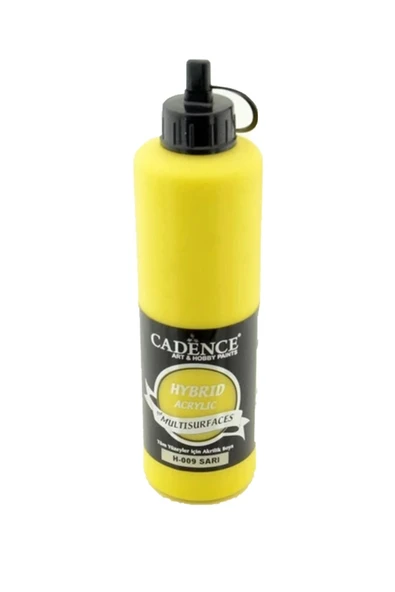 Hybrid Multisurfaces Akrilik Boya 500ml H009 Sarı ürün görseli 1