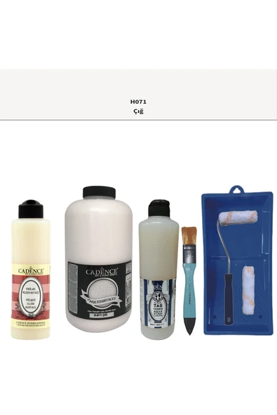 Banyo Mutfak-Cadence Multi H-071 Çığ 2000Ml Par Yüzey Ast 500Ml Taş Vernik Mat 500Ml Satenruloset ürün görseli 1