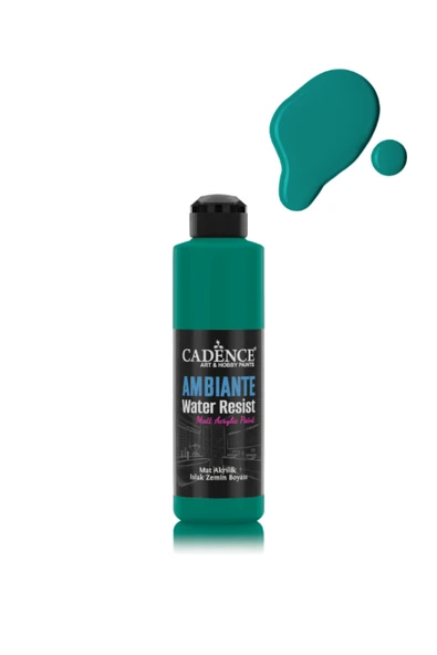 Ambiante Islak Zemin Boyası AW41 Deniz Yeşili 250ML + Katalizör 10GR ürün görseli 1