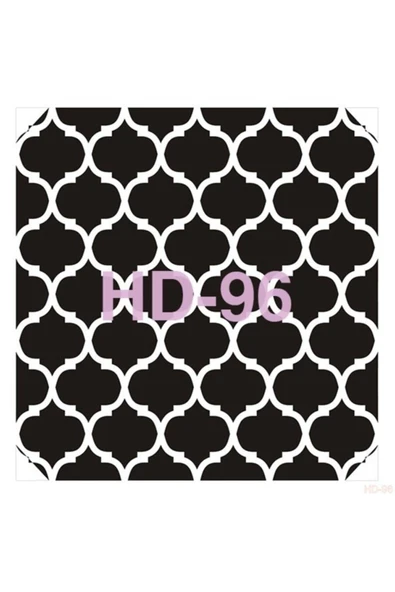 Hd096 Home Dekor Stencil 45x45 ürün görseli 1