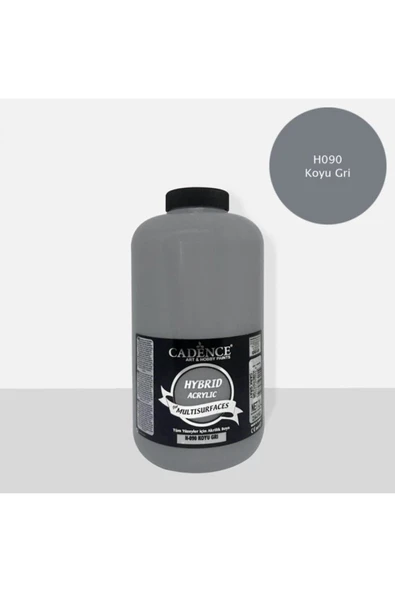 Koyu Gri Cadence Multisurface Akrilik Boya H090 - 2000 ML ürün görseli 1