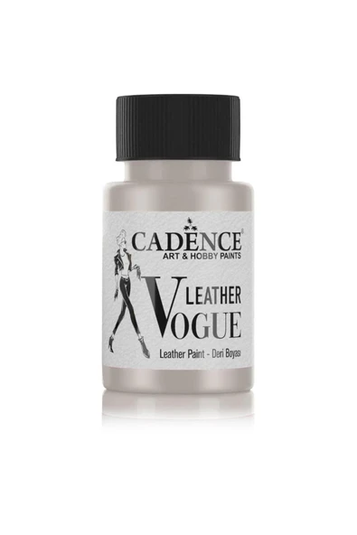 Leather Vogue Deri Boyası Metalik Lvm-07 Gümüş 50 ml ürün görseli 1