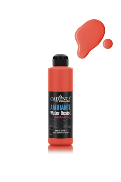 Ambiante Islak Zemin Boyası AW27 Nar Çiçeği 250ML + Katalizör 10GR ürün görseli 1