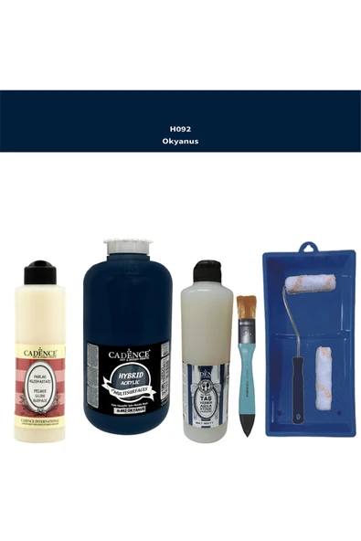 Banyo Mutfak-Cadence Multi H-092 Okyanus  2000Ml Par Yüzey Ast 500Ml Taş Vernik Mat 500Ml ruloset ürün görseli 1