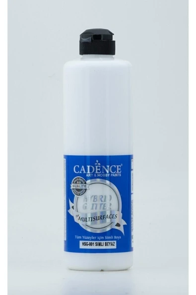 Hybrıd Akr. Multisurface Simli Gümüş Hsg-001 Beyaz 500 ml ürün görseli 1