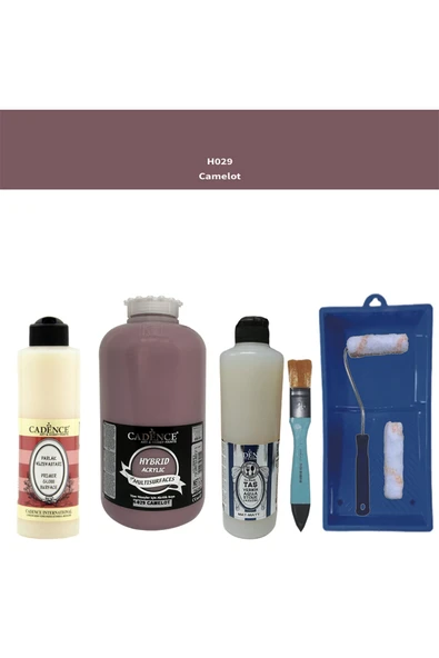 Banyo Mutfak-Cadence Multi H-029 Camelot 2000Ml Par Yüzey Ast 500Ml Taş Vernik Mat 500Ml ruloset ürün görseli 1