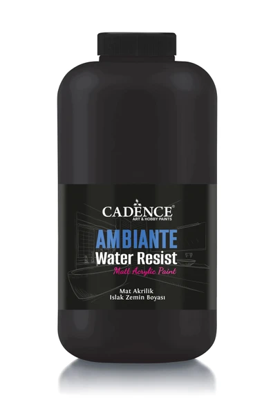 AMBIENTE SUYA DAY. AKR. BOYA AW-24 SİYAH 2000ML + KATALİZÖR 80GR ürün görseli 1
