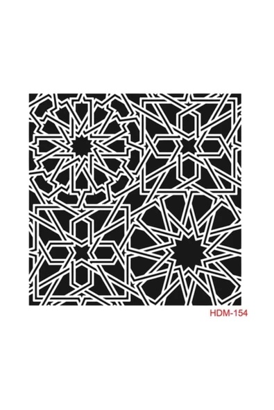 Stencil (şablon) 25x25 Cm ürün görseli 1