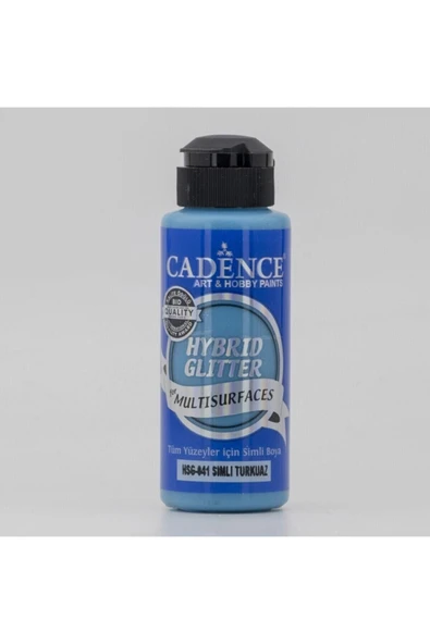 Hybrıd Akr. Multisurface Simli Gümüş Hsg-041 Turkuaz 120 ml ürün görseli 1
