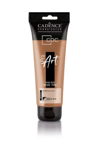 Proart Heavy Body Metalik Ultra Parlak Akrilik Boya Prd-504 Bronz 120ml ürün görseli 1