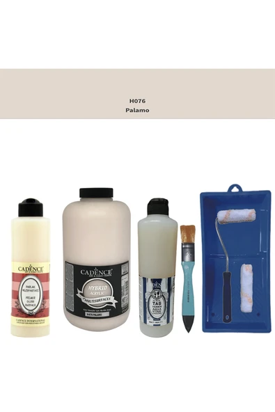 Banyo Mutfak-Cadence Multi H-076 Palamo 2000Ml Par Yüzey Ast 500Ml Taş Vernik Mat 500Ml Satenruloset ürün görseli 1