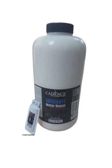 Ambiante Islak Zemin Boyası AW02 Pak Beyaz 2000ML + Katalizör 80GR ürün görseli 1