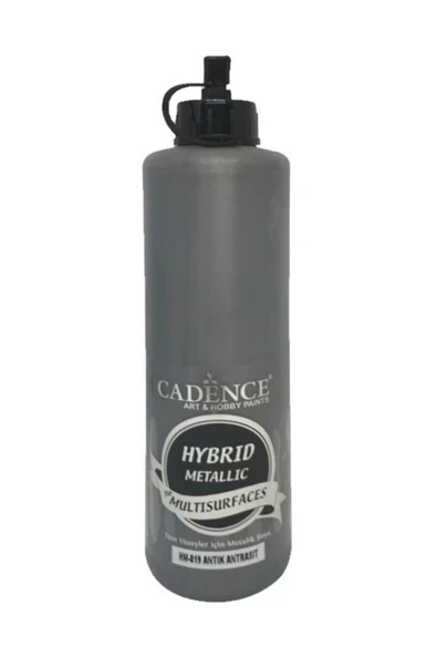 Hybrid Multisurface Metalik Boya 500 Ml. Hm-819 Antik Antrasit ürün görseli 1