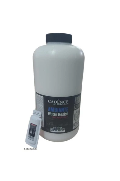 Ambiante Islak Zemin Boyası Aw01 Beyaz 2000ml Katalizör 80gr ürün görseli 1