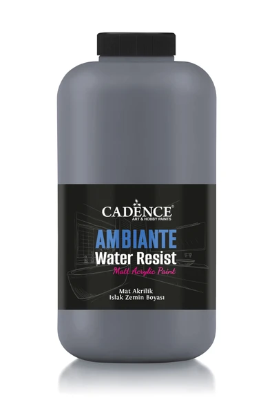 AMBIENTE SUYA DAY. AKR. BOYA AW-22 GRAFİTİ GRİ 2000ML + KATALİZÖR 80GR ürün görseli 1