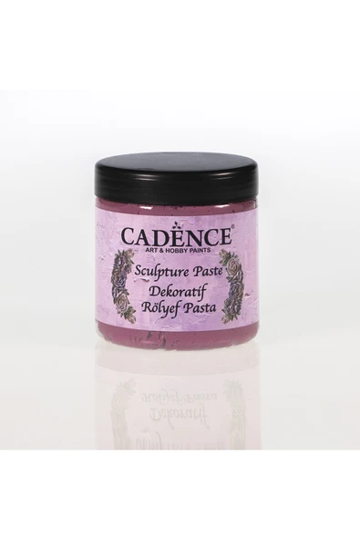 Dekoratif Rölyef Pasta (SCULPTURE PASTE)-1406 Viktorya Pembe-250ml-400gr ürün görseli 1