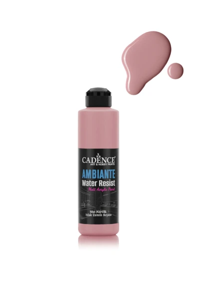 Ambiante Islak Zemin Boyası AW32 Flamingo Pembe 250ML + Katalizör 10GR ürün görseli 1