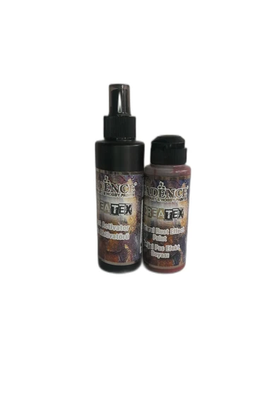 Createx Pas Aktivatörü Ve Createx Doğal Pas Efekt Boyas I 120 ml 2li Set ürün görseli 1