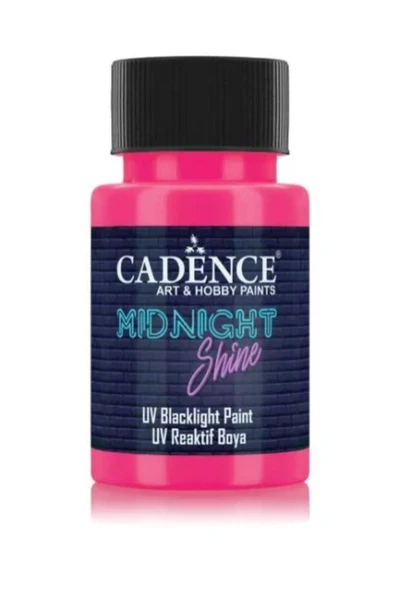 Mıdnıght Shıne Uv Reaktıf Boya Ms- 07 Pembe 50 ml ürün görseli 1