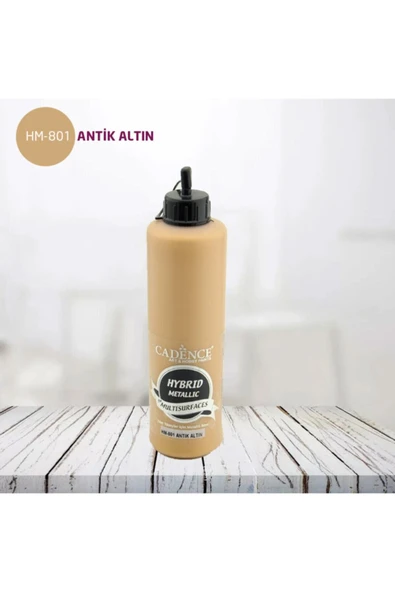 Cadence Hybrid Multisurfaces Metalik Hm801 Antik Altın 500 Ml. ürün görseli 1