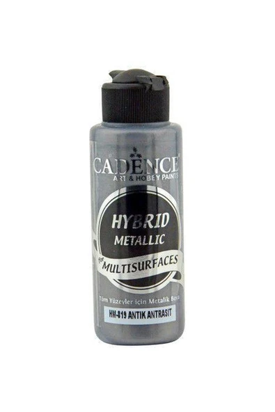 Hybrid Metalik Boya Antik Antrasit 120ml N:hm-819 ürün görseli 1