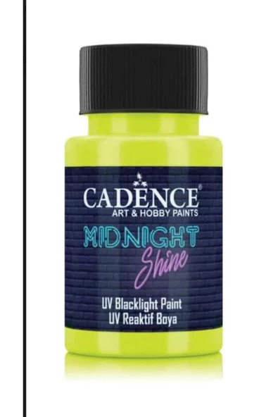 Mıdnıght Shıne Uv Reaktıf Boya Ms- 02 Limon 50 ml ürün görseli 1