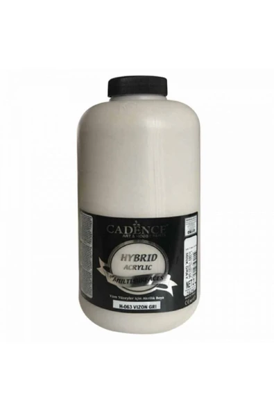 Hybrid Acrylic For Multisurfaces Akrilik Boya 2000ml Vizon Gri 63 ürün görseli 1