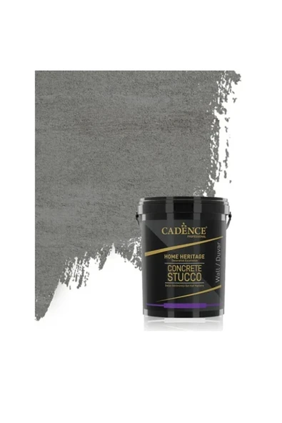 Concrete Stucco Gri Ince Son Kat Beton Kaplama 3kg ürün görseli 1