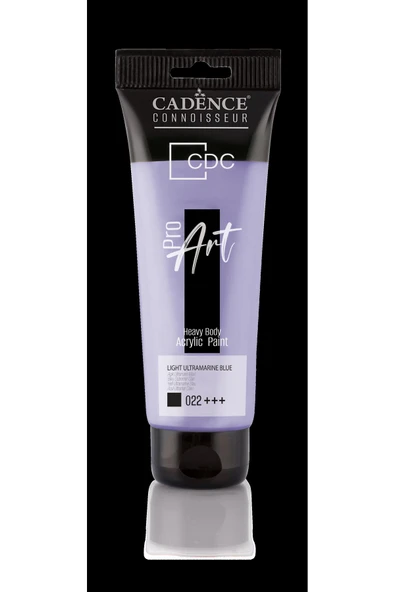 Proart Heavy Body Akrilik Boya Pr-022 Açık Ultramarin Mavi 120ml ürün görseli 1