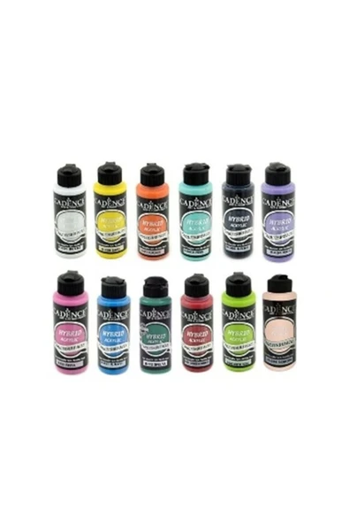 Hybrid Akrilik Boya Seti 120 Ml Set1 Soft Renkler ürün görseli 1
