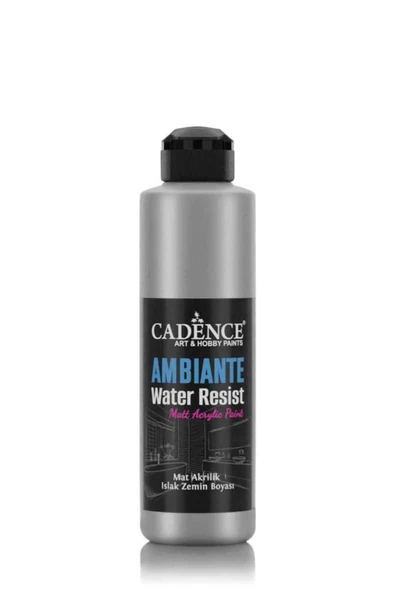 Ambiante Metalik Islak Zemin Boyası Awm06 Gümüş 250ml Katalizör 10gr ürün görseli 1