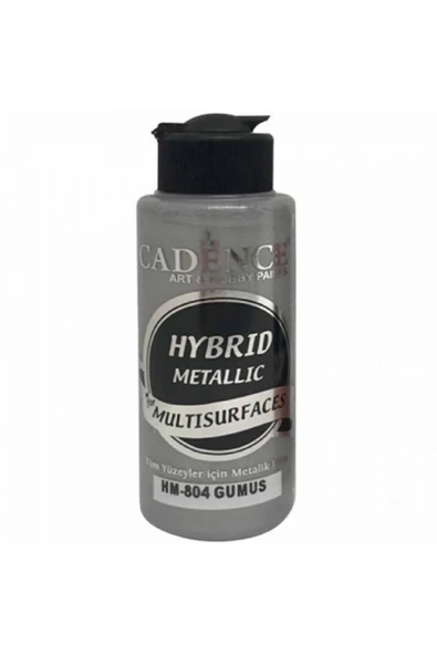 Hybrid Metallic For Multisurfaces Metalik Akrilik Boya 120ml Gümüş 804 ürün görseli 1