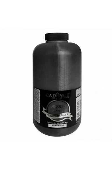 Hybrid Acrylic For Multisurfaces Akrilik Boya 2000ml Siyah 60 ürün görseli 1