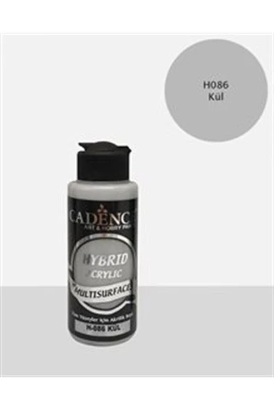 Hybrid Multisurface Akrilik Boya 120 Ml. H-086 Kül ürün görseli 1