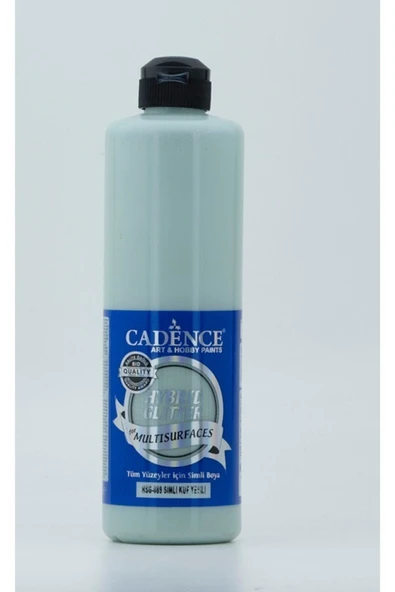 Hybrid Multisurface Simli Akrilik Boya 500ml - Hsg-089 Küf Yeşili ürün görseli 1