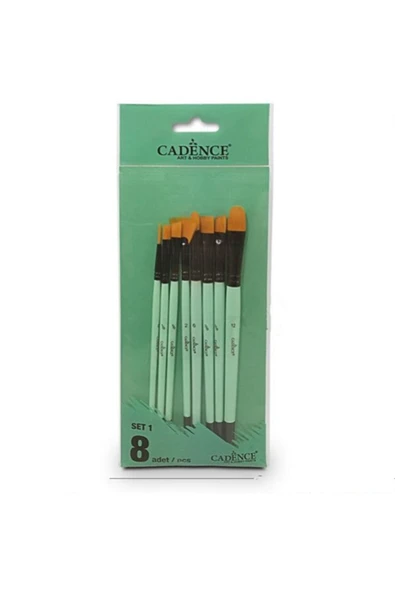 Cadence Karışık Fırça Seti (8 Parça) ürün görseli 1