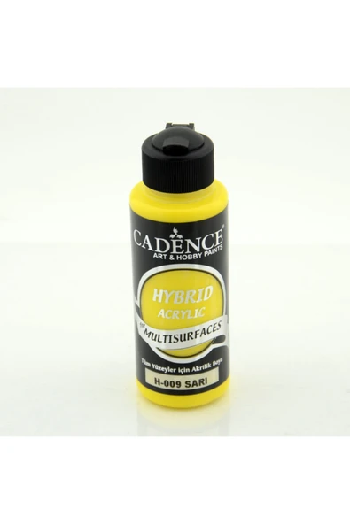 Hybrid Akrilik Multisurfaces H009 Sarı 120Ml ürün görseli 1
