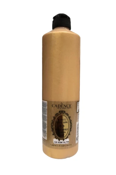 120 Som Altın Yaldız Boya ( Puro Gold ) 750ml ürün görseli 1