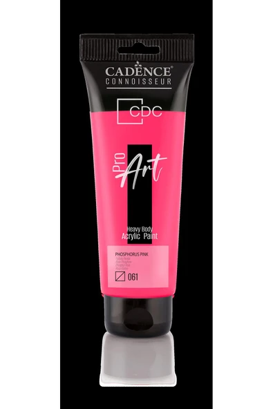 Proart Heavy Body Akrilik Boya Pr-061 Fosforlu Pembe 120ml ürün görseli 1